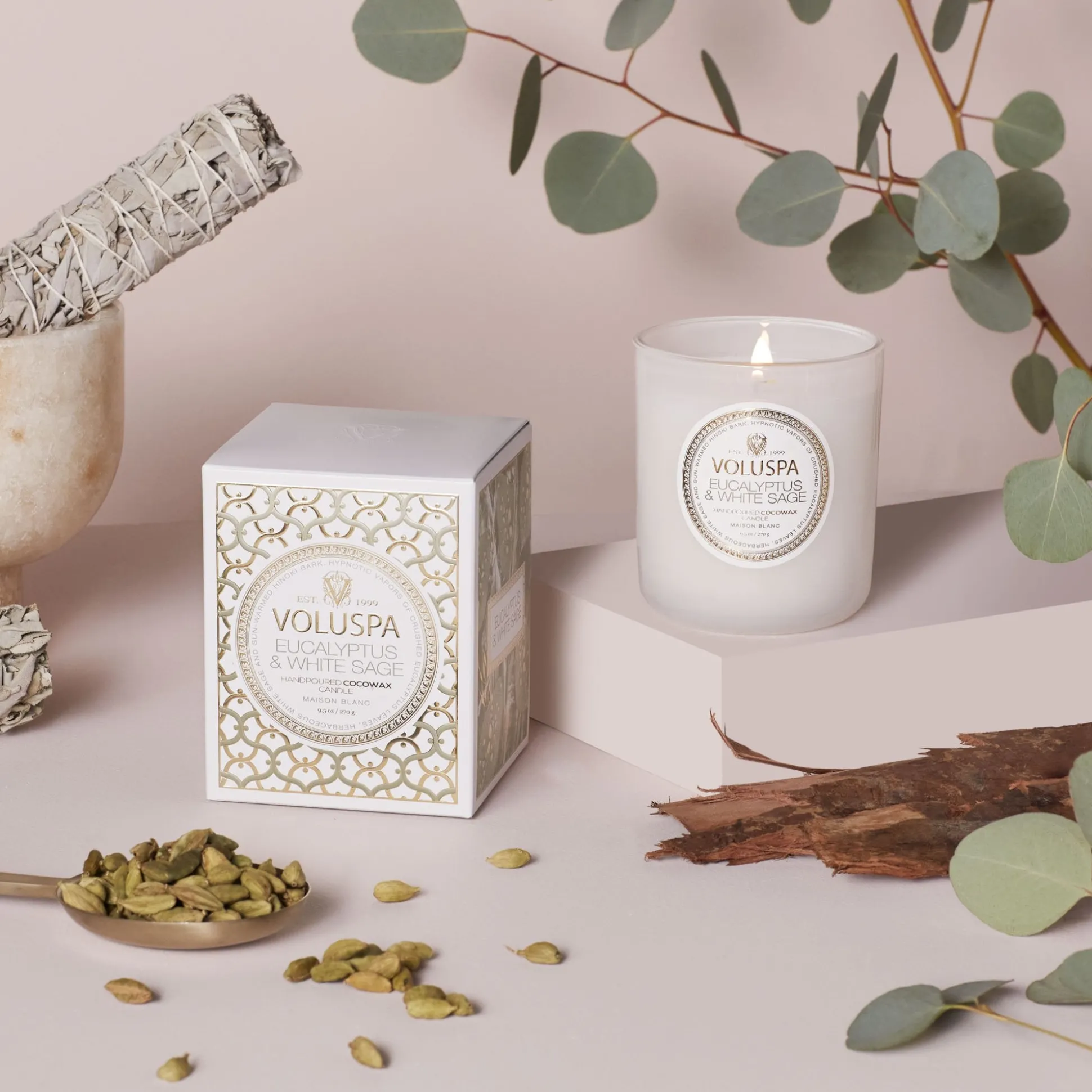 Eucalyptus & White Sage